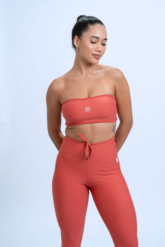 Top Fitness Tomara Que Caia Allure Páprica