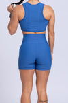 Short Fitness Compressão New Classic Azul Safira
