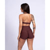 Short Smile Com Empina Chocolate Dark (Leve Defeito)