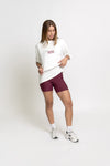 Blusão Fitness Oversized The Hot Mom Club Off White