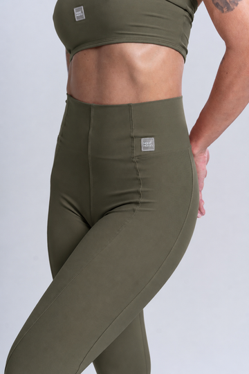 Calça Legging Fitness Compressão Classic Verde Musgo