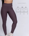 Calça Legging Essence Ameixa Terrosa compressão