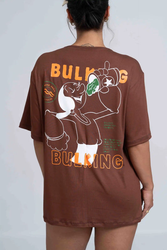 Blusão Oversized Olívia Maromba Marrom (Leve Defeito)