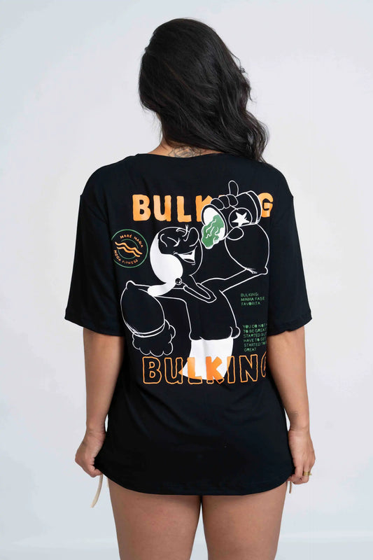 Blusão Oversized Olívia Maromba Preta (Leve Defeito)