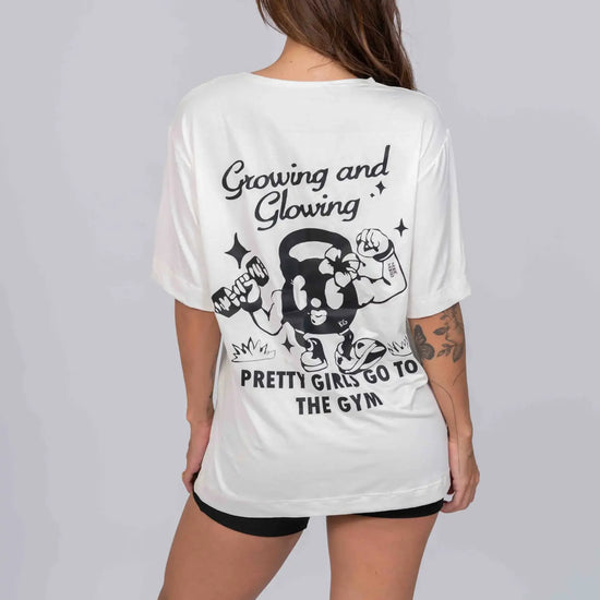 Blusão Oversized Growing And Glowing - Maré Maria moda fitness