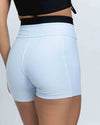 Short Fitness Classic Duo Azul Ice Com Super Black