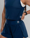 Regata Cropped Dry Azul Intenso