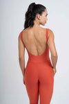 Macacão Fitness Compressão Power Corset Telha