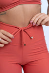 Short Slim Páprica compressão (Leve defeito)