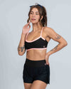 Short Fitness Dual Fit Super Black