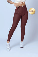 Legging Classic Chocolate Dark compressão s/empina - Maré Maria moda fitness
