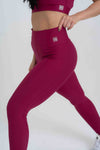 Legging Classic Rouge compressão sem empina bumbum