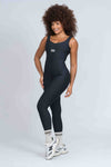 Macacão fitness Classico Preto compressão