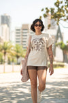 T-Shirt Oversized Beach Off White