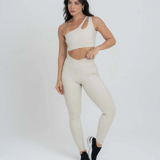 Legging Fusion Luna e viés Luna compressão s/empina - Maré Maria moda fitness