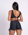 Short fitness Slim Preto Empina Bumbum