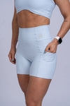 Short Fitness Compressão New Classic Azul Ice