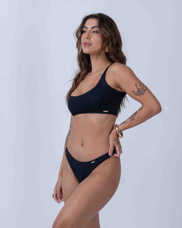 Calcinha Asa Delta Preto