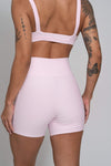 Short Fitness Compressão Classic Rosa Blush