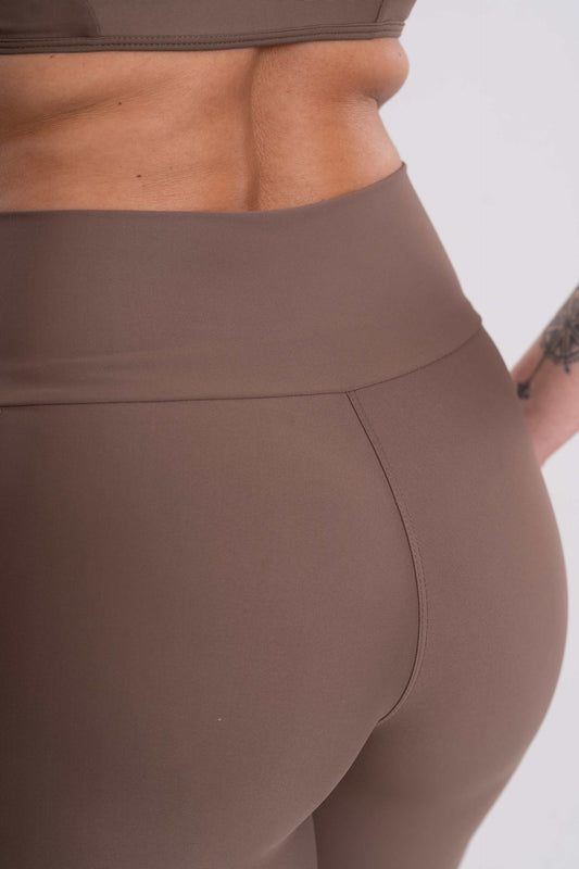 Calça Legging Fitness Compressão New Classic Capuccino