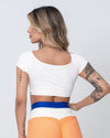 Top Carol Off White (leve defeito)