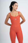 Macacão Fitness Compressão Power Corset Telha