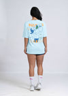 Blusão Fitness Oversized 'Olívia Maromba' Azul Candy