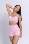 Top Fitness Flow Rosa Glam