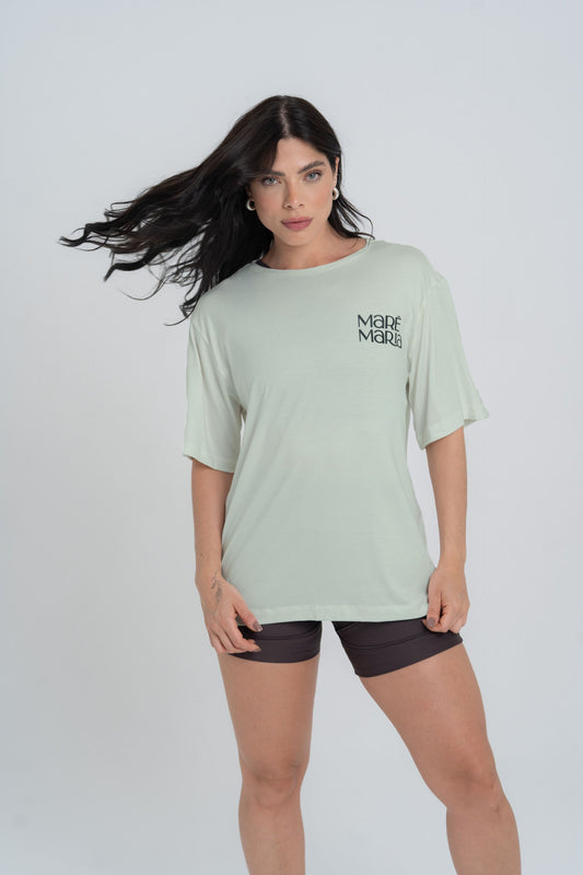 Blusão Fitness Oversized 'Coffee Culture' Verde Candy