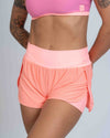 Short Fitness Dual Fit Coral