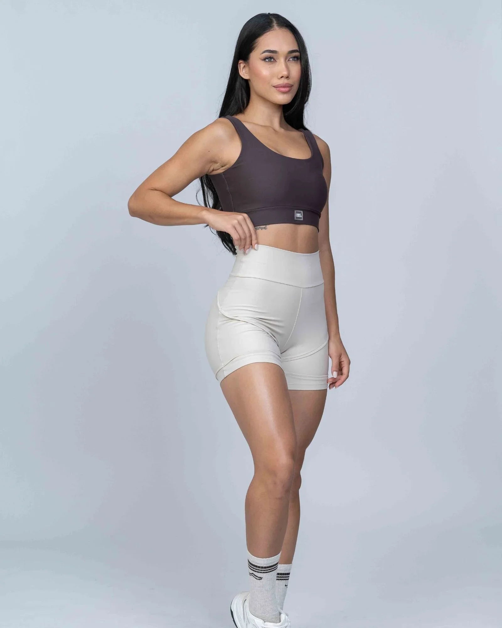 Top Match Fitness Marrom Urban - Maré Maria moda fitness