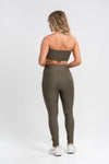 Top Fitness Tomara Que Caia Allure Verde Musgo