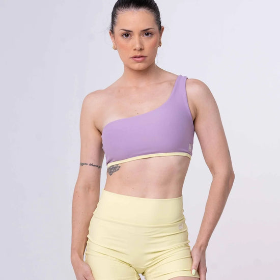 Short Fitness Confort sem costura frontal Chá Verde compressão S/ empina - Maré Maria moda fitness