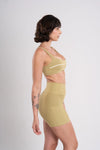 Short Fitness Compressão New Classic Verde Pistache
