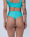 Calcinha Hot Pant Verde Piscina