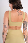Top Fitness Liberty Verde Pistache Com Off White