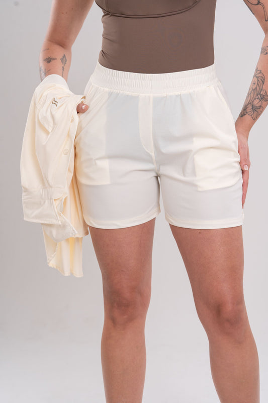 Short Saída De Praia Orla Off White