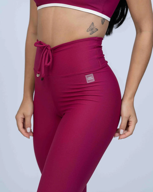 Calça Legging Slim Rouge S/empina bumbum - Maré Maria moda fitness