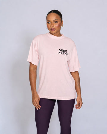 Blusão Fitness Oversized 'Ai De Mim Se Não Fosse Eu' Rosa Candy