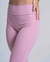 Calça Fitness Confort Canelado sem costura frontal