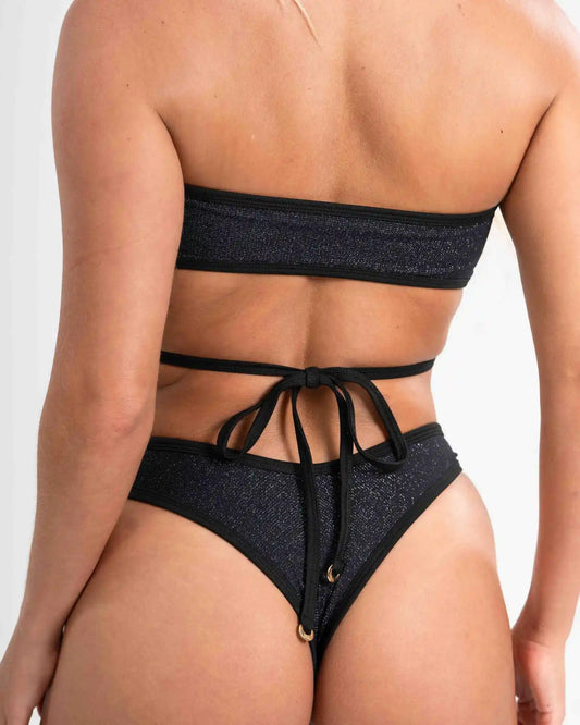 Top amarração Breeze com Lurex