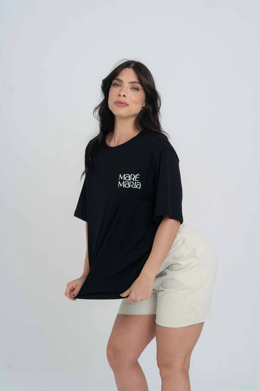 Blusão Oversized Coffee - Maré Maria moda fitness