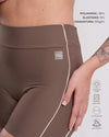 Short Fitness Active Capuccino Com Off White
