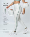 Calça Legging Fitness Linea Verde Sálvia Com Brisa