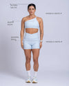 Top Fitness Carol Azul Ice