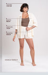 Short Saída De Praia Orla Off White