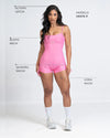 Top Fitness Flow Duo Tangeria com Off White