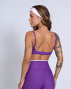 Top Fitness Fresh  Roxo Vibrante (Leve Defeito)