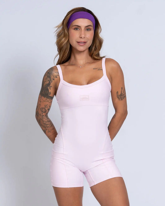 Macaquinho Fitness Flow com bolso