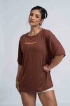 Blusão Oversized Olívia Maromba Marrom (Leve Defeito)